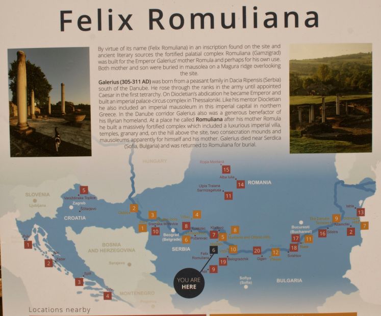 Romuliana map